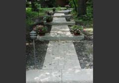 Paver Brick Custom Walkways Installations